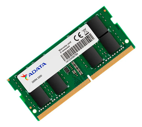 Memória Adata 4gb Ddr4 3200mhz Ad4s3200j4g22-b Sodimm