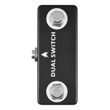 Interruptor De Pedal Moskyaudio Full Shell Dual Dual