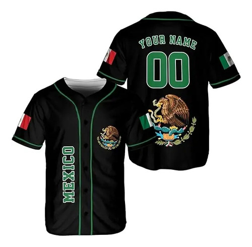 Camiseta De Béisbol Personalizada Con Impresión 3d De México