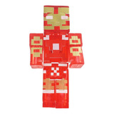 Figura Juguete Muñeco Minecraft Ironman Avengers Marvel