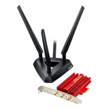 Tarjeta De Red Pci-e X1 Asus Pce-ac68 Wifi Ac1900 Dual Band