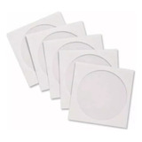 100 Capa Envelopes Papel Branco Para Cd,e Dvd + 20 De Brinde