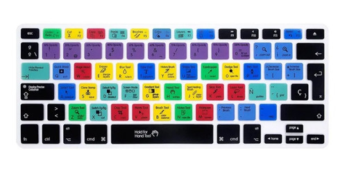 Protector Teclado Photoshop Para Macbook Pro / Retina / Air