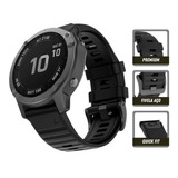 Pulseira Quick Fit Compatível Garmin Fenix 5 Fenix 6 E 6 Pro