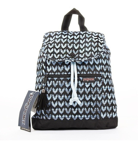 Mochila Jansport Abbie Turkish Ocean Canvas Love 8l