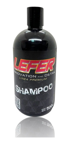 Shampoo Lava Auto Línea Premiun Lefer 500ml