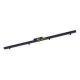 Base Barral Regleta Riel 89cm 4 Luces Techo Metal Colgantes Color Negro