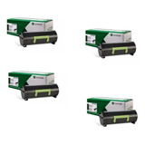 4x Lexmark 56fb000 Mx622 Ms622 Ms621 Mx421 6k Toner Original