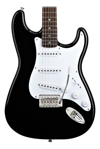 Guitarra Electrica Strato 3 Mics Palanca Tremolo Color Negro