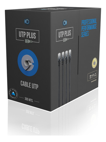 Cable Utp Red Cat 5e 2 Pares Int 305m 305 Mts