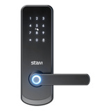 Fechadura Digital Biometrica Stam Zigbee Senha Tag Chave 