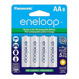 Baterías Recargables Precargadas Aa Panasonic Eneloop