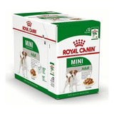 Caja 12 Pouch Royal Canin Mini Adulto Alimento Humedo Pet