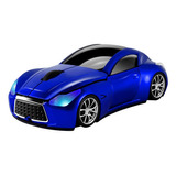 Mouse Inalambrico Cool Sport Car Usb Azul