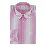 Camisa Business Casual Scappino De Rayas Stretch 0656