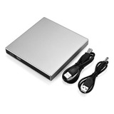 Abs Usb 2.0 Plug & Play Drive Externa Dvd Combo De Conducir