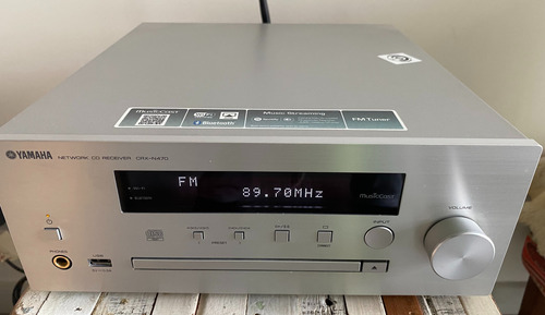 Audio- Minicomponente- Yamaha-crx-n470-network Cd Receiver- 