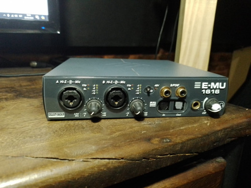 Placa De Audio Emu 1616 192 Khz/ 24 Bit