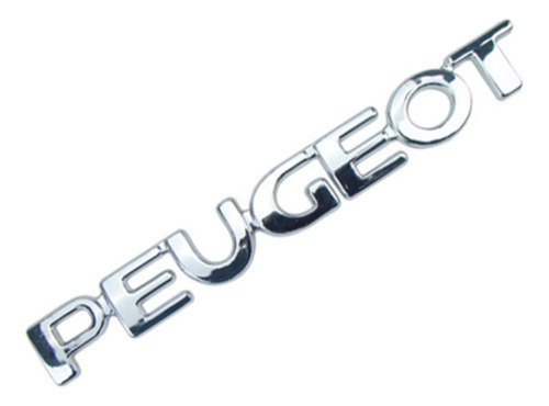 Letras De Emblema Peugeot Trasero Foto 2