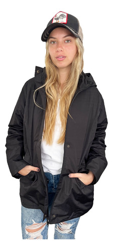 Customs Ba Trench Mujer Piloto Campera Rompeviento Pilotos F