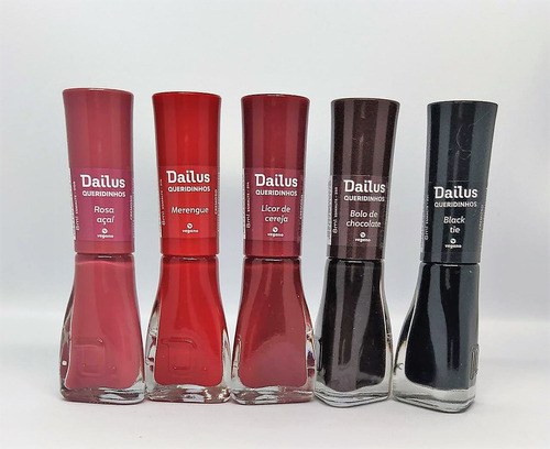 Kit Esmalte Dailus Coleção Queridinhos Magia 5 Un