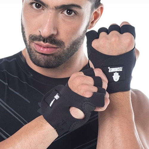 Guantes Deportivos Tecnomed Para Gym Pesas Crossfit Unisex