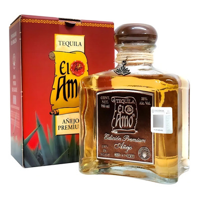 Tequila El Amo Añejo Edición Especial Premium 750ml | Meses sin interés