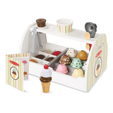 Set Fabrica De Helados Juguete Heladeria Niñas Niños Madera