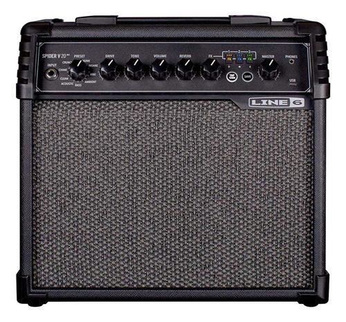 Amplificador De Guitarra Electrica Line 6 Spider V20 Mkii