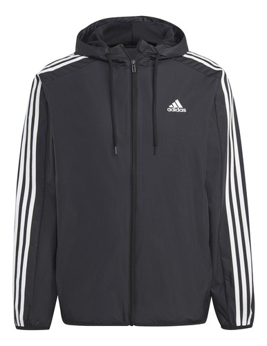 Jaqueta adidas Corta Vento Icon 3 Stripes Masculina Original