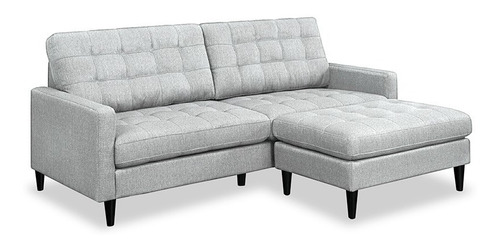 Sala Moon Haspe Gris Sofa Pieza Sillon  Plaza Sala