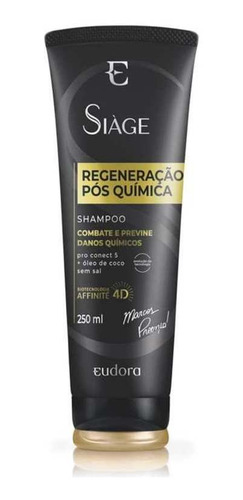 Eudora Siage Regeneração Pos Quimica Shampoo 250ml