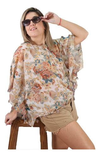 Blusa Remera Amplia De Verano Importada Mujer Oferta Bl3934