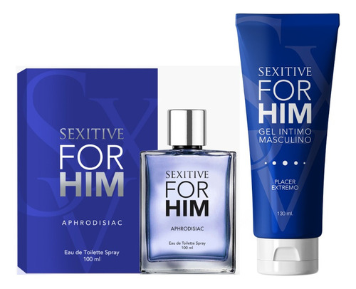 Perfume De Hombre Con Feromonas For Him 100 Ml + Regalo