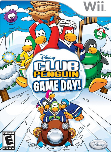 Disney Club Penguin Game Day! (nuevon Y Sellad) Nintendo Wii