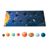 Juguete Educativo Pedagógico Del Sistema Solar Que Se Adapta