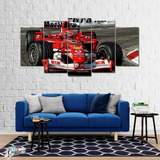 Cuadro Schumacher F1 Decorativo Personalizado Modelo 002