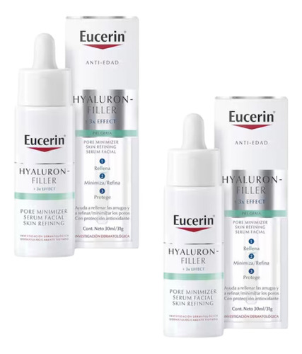 Combo X2 Serum Eucerin Hyaluron Filler Pore Minimizer 30ml