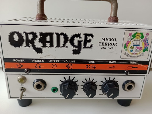 Cabeçote Orange Micro Terror 20w Acompanha Fonte