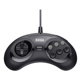 Controle Retrobit Oficial Sega Genesis Arcade De 6 Botões