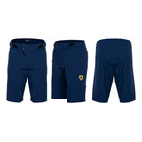 Pantalóneta Ciclismo Gw Hombre Squat Fire Azul Navy