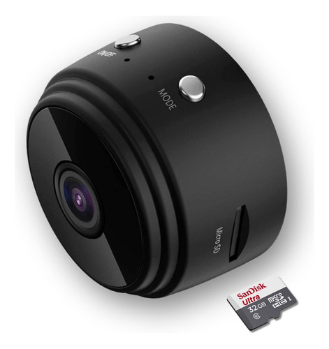 Camera Espiã Mini Wifi Sem Fio 1080p Detecta Movimento A9