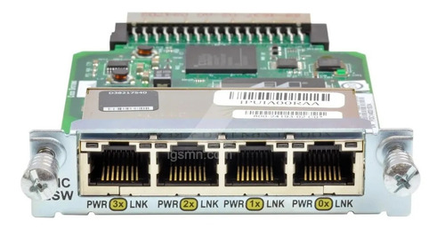 Placa Hwic 4esw Para Roteadores Cisco Com Nfe