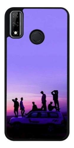 Funda Protector Para Huawei Bts Corea Music Atardecer Auto