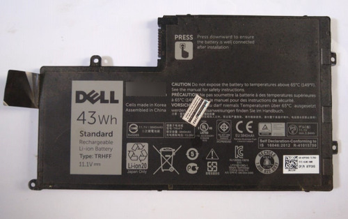 Bateria  Notebook Dell  Type Trhff  11.1v  43.0wh- Original
