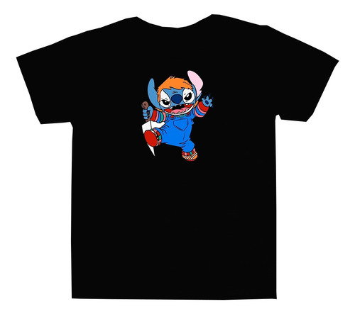 Camiseta Stitch Chucky Camisa Personalizada Envio Imediato