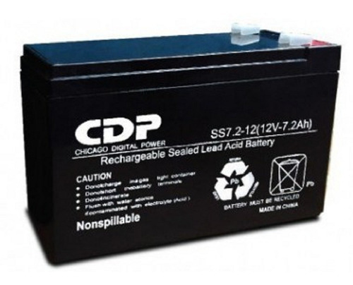 Bateria Cdp 12 Volt / 7 Amp
