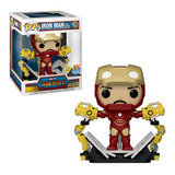 Funko Pop Iron Man Mark Iv With Gantry Px Previews E. #905