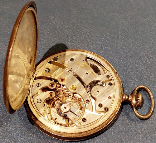 Paul Ditisheim Solvil Reloj De Bolsillo 50 Mm Plata Reparar