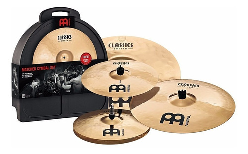 Juego De Platillos Meinl   Modelo Cc-141620m